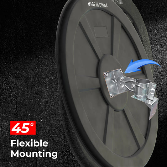 32" Black - Indoor Convex Safety Mirror UK