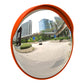 120CM Outdoor Convex Safety Mirror - Orange