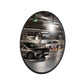 18" Indoor Convex Safety Mirror - Black