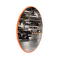 32" Indoor Convex Safety Mirror - Orange