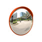 32" Outdoor Convex Safety Mirror - Orange