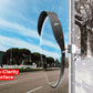32" Outdoor Black Convex Safety Mirror UK