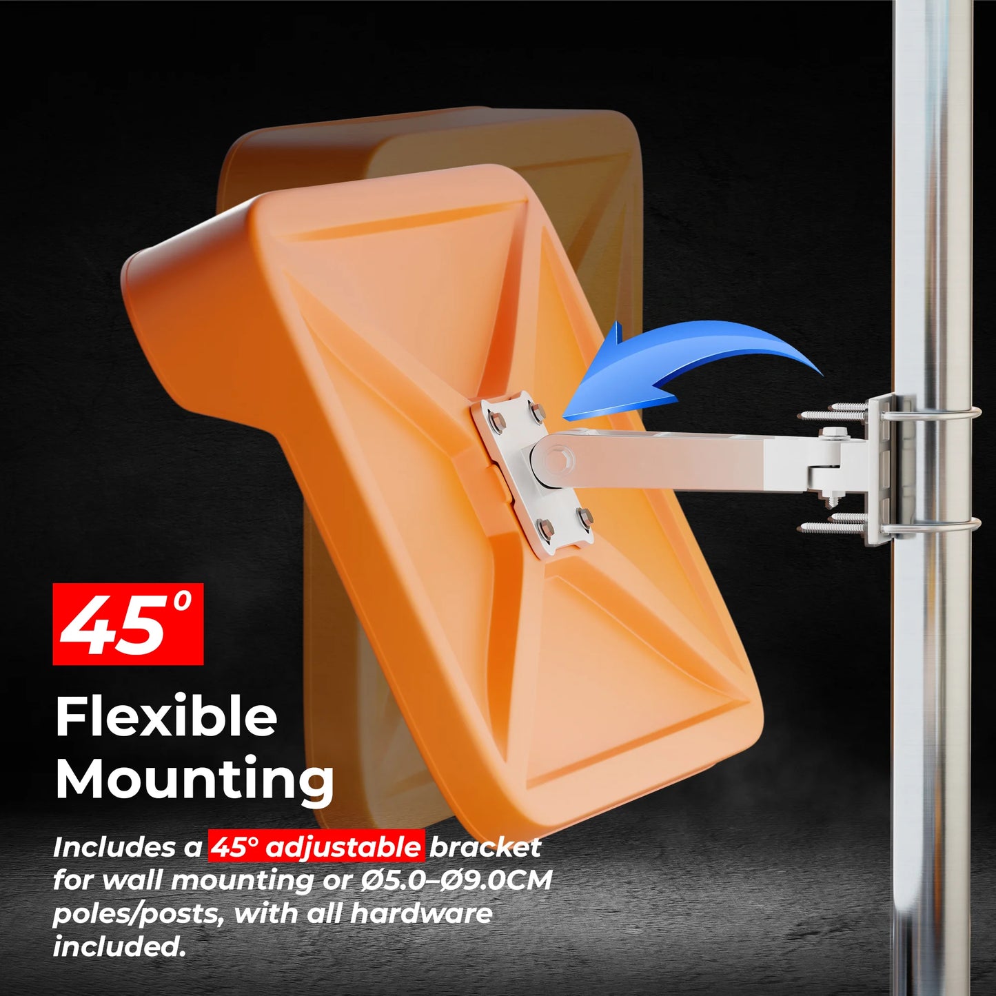 High Quality Convex Safety Mirror - 40 x 60 cm