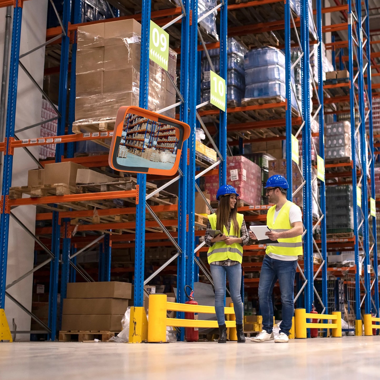 High Quality Convex Safety Mirror - 40 x 60 cm