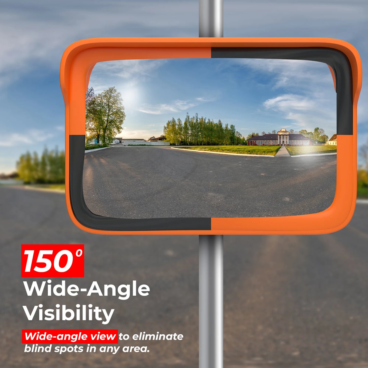 High Quality Convex Safety Mirror - 40 x 60 cm