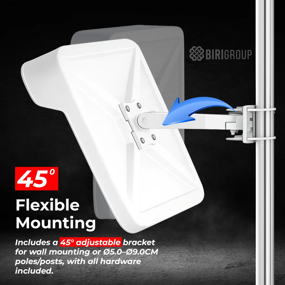 High Quality Convex Safety Mirror 40x 60CM - White