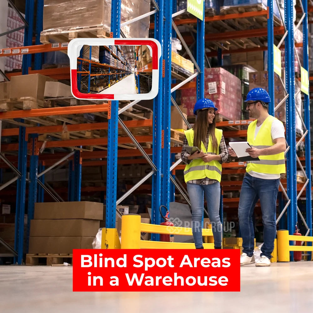 High Quality Convex Safety Mirror 40x 60CM - White