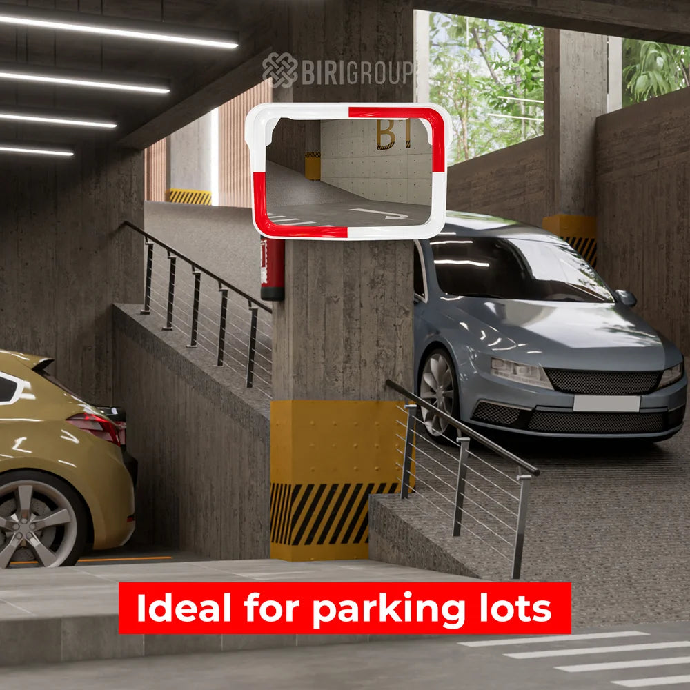 High Quality Convex Safety Mirror 40x 60CM - White