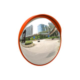 24" Outdoor Orange Convex Safety Mirror