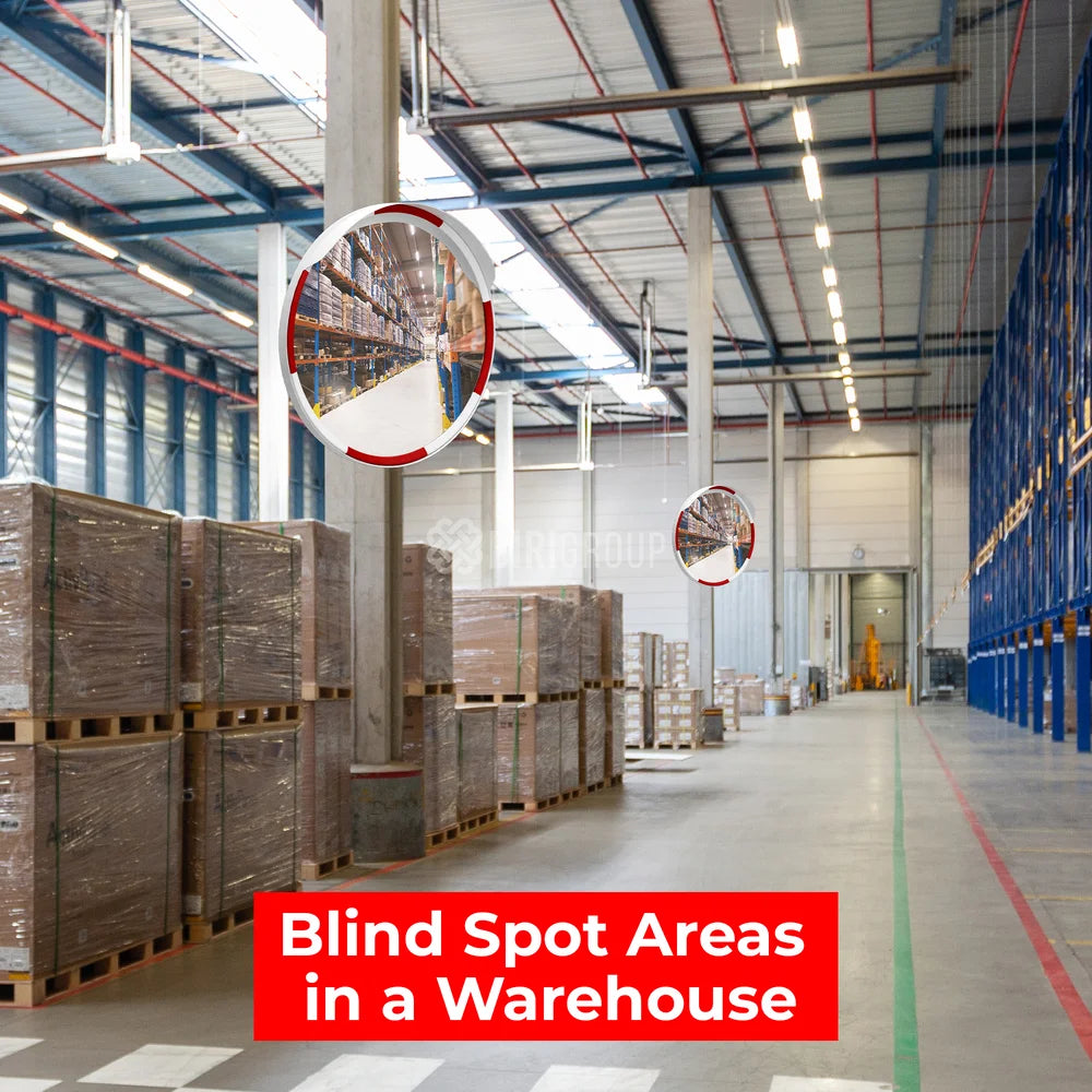 High Quality Convex Safety Mirror 60CM - White