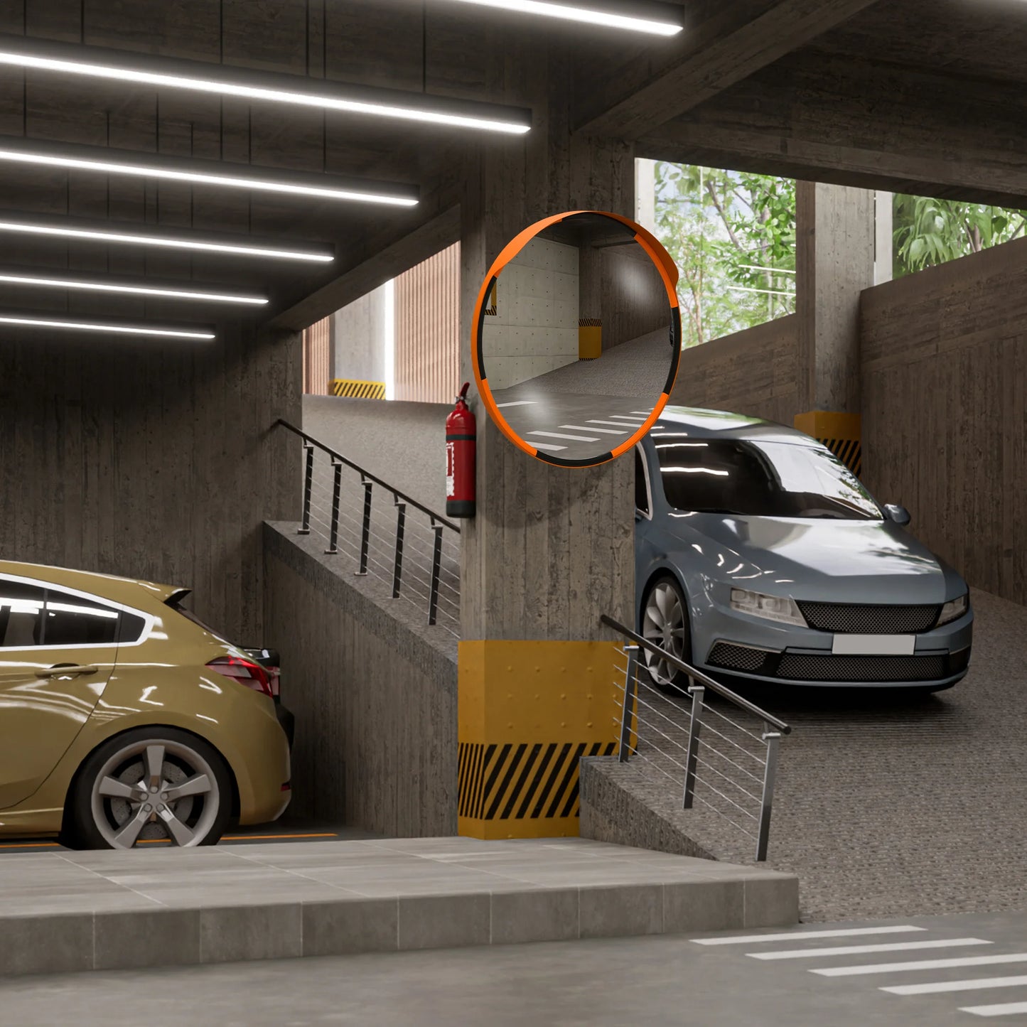 High Quality Convex Safety Mirror - 24"