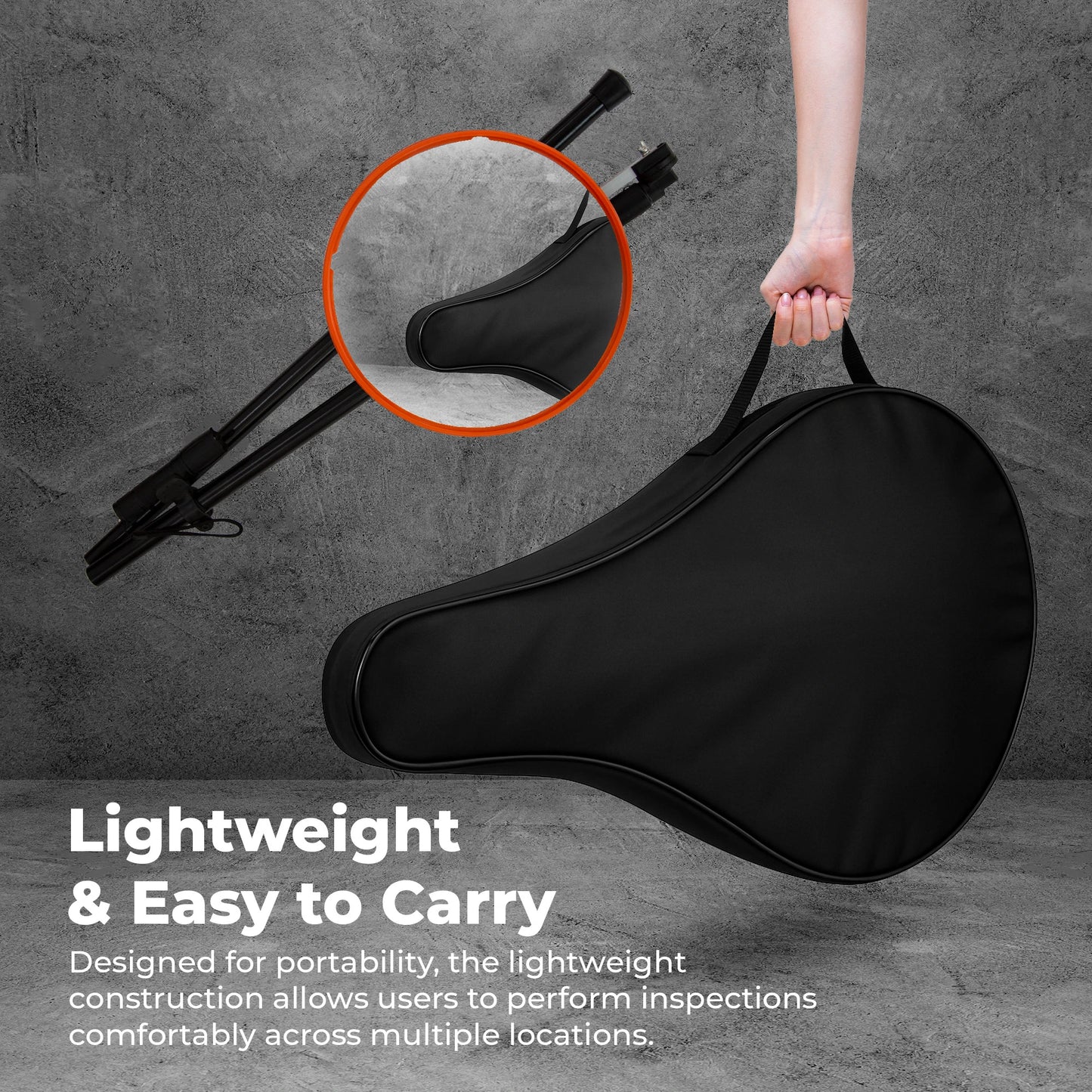 12" Vehicle Inspection Mirror UK