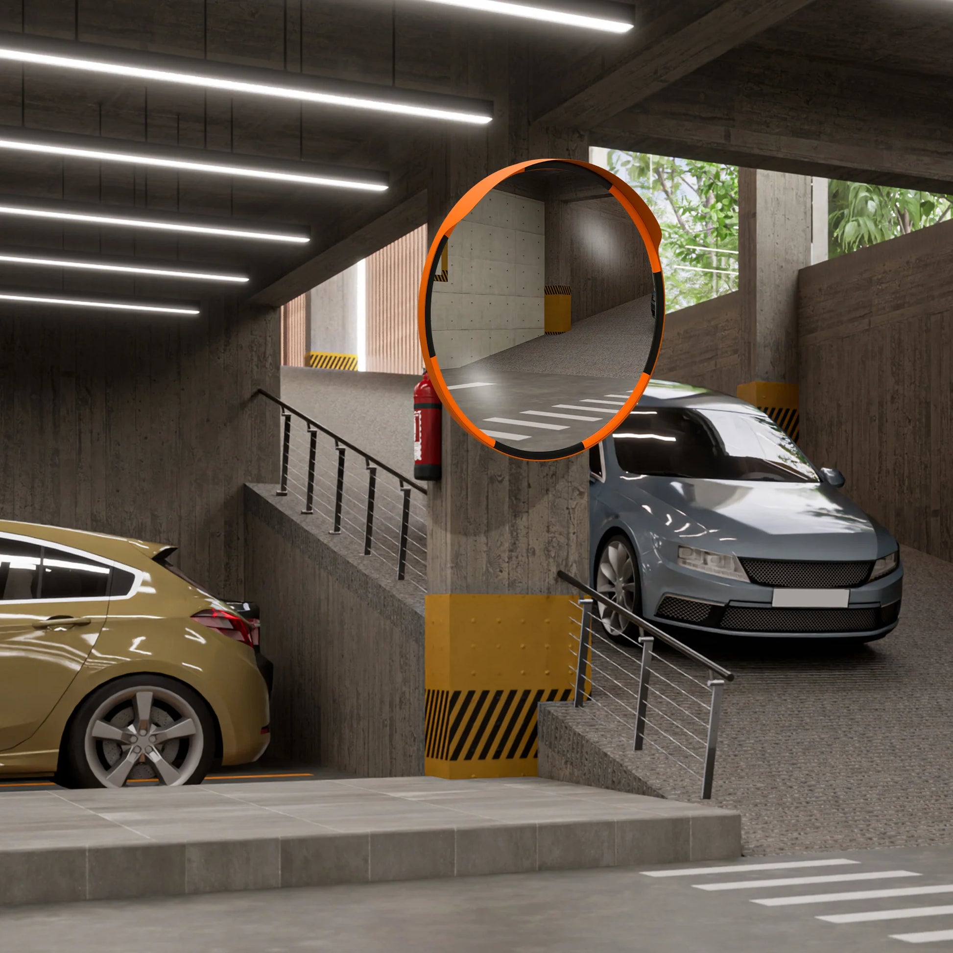 High Quality Convex Safety Mirror - 32"